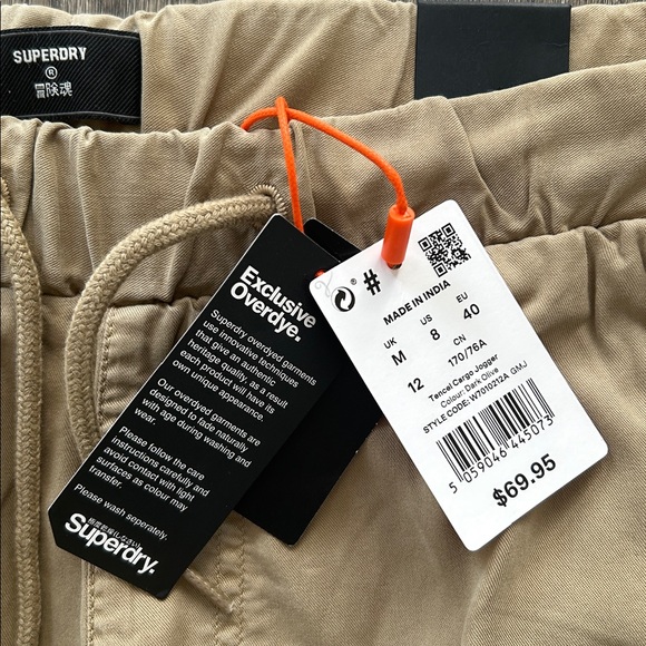 Superdry Cargo Jogger Style Pants - Picture 3 of 8